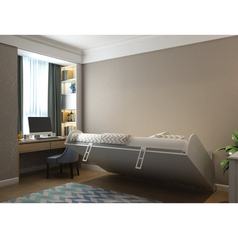 Ebern Designs Apeksha Low Profile Murphy Bed & Reviews Wayfair